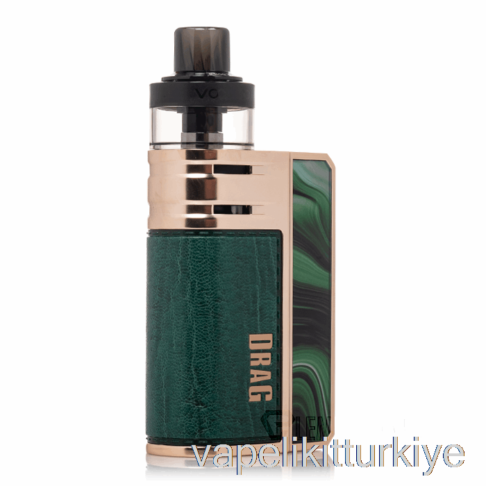 Vape Elektronik Sigara Voopoo Drag E60 Pod Mod Kiti Flamalar Yeşil